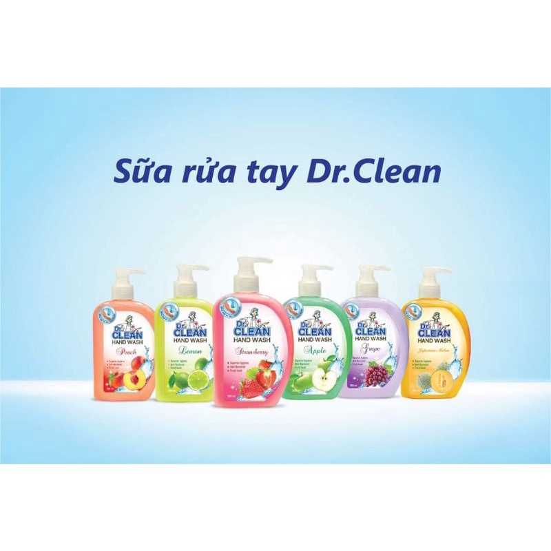 Nước Rửa Tay Dr Clean can 4l(Mẫu Mới)