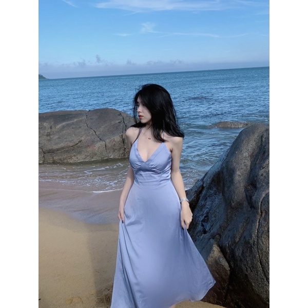 AOKI | Bitsy Dress  | Đầm lụa sang trọng với thiết kế form ngực tinh tế