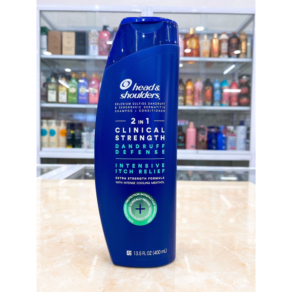 Dầu Gội Head &amp; Shoulders Clinical Strength 400ml USA Mẫu Mới