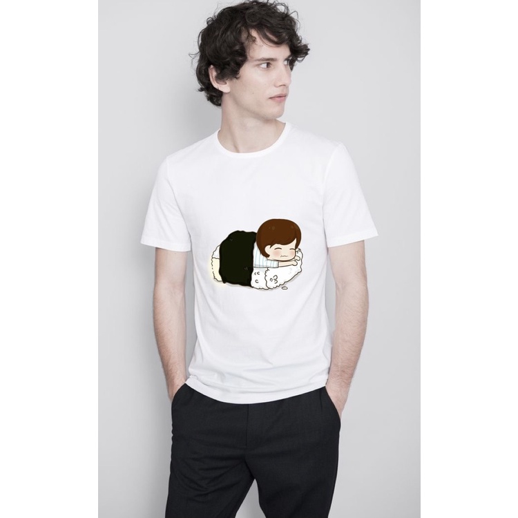 áo thun cặp đôi dễ thương cục sushi