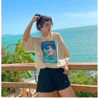 Áo tay lỡ form rộng_Freesize dưới 65kg