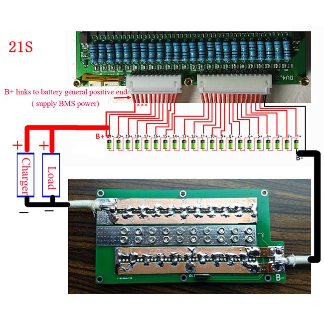 Mạch bảo vệ pin thông minh 3.2v 3.7v ANT BMS 8 - 24S 300A