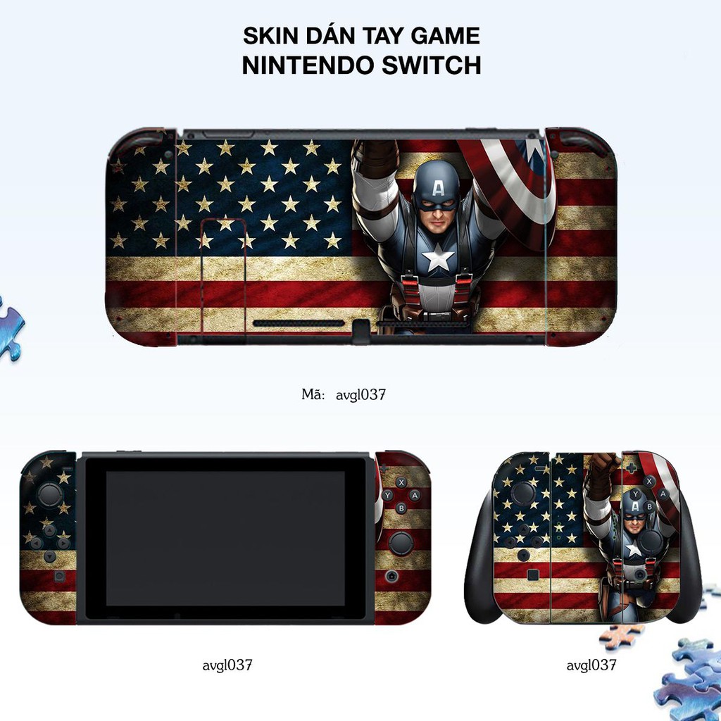 Skin dán máy Nintendo Switch in hình VIỆT NAM Siêu Đẹp [ Nhiều Hình ]