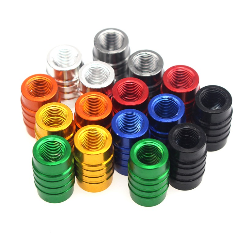 Motorcycle CNC Aluminum Accessorie Wheel Tire Valve Stem Caps CNC Airtight Covers For Yamaha /For Vespa /For BMW /For Honda /For Kawasaki /For Suzuki