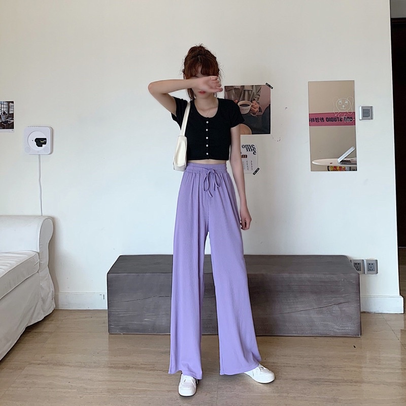 Quần tím chất tăm siêu xịn hottrend