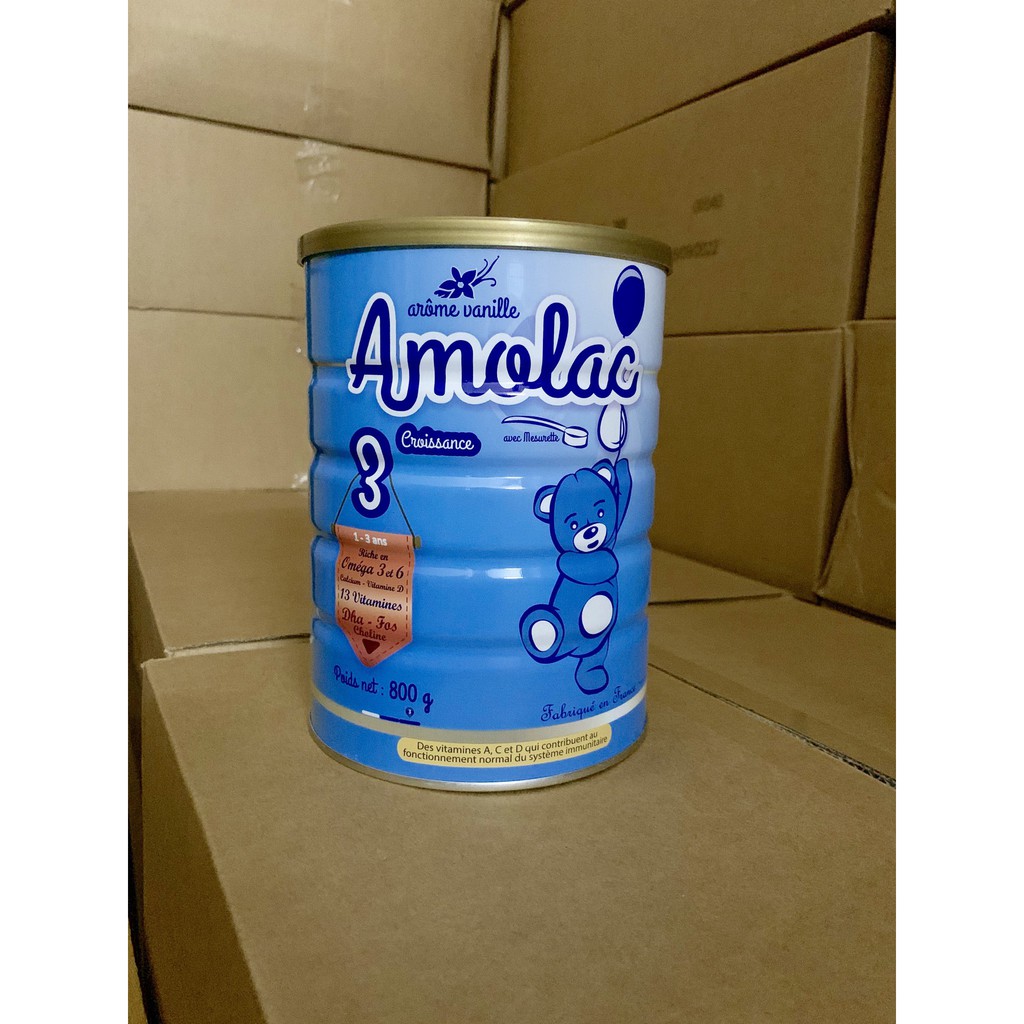 Sữa AMOLAC 3 800g (date 2022)