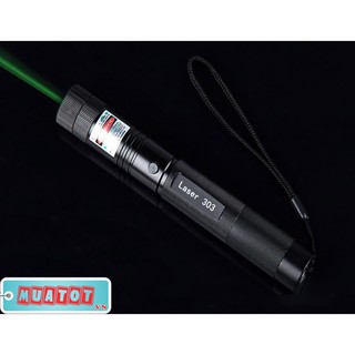 Đèn pin Laser 303 hợp kim công suất lớn chiếu xa trăm mét,Đèn Laze trang trí nhiều hình cực đẹp,bút trình chiếu dạy học