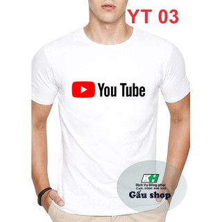 [Xả Kho] 👕 Áo Thun YouTube mẫu mới 03 Cao Cấp 💗