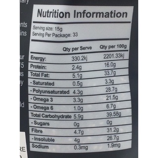 Hạt chia loại ngon gói 100gr