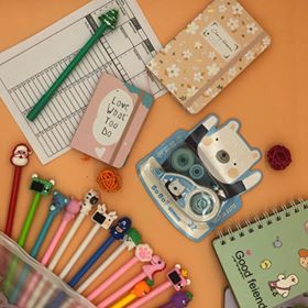 Bút Bi Nước Mực Gel/ Bút Bi Cute gắn đồ chơi