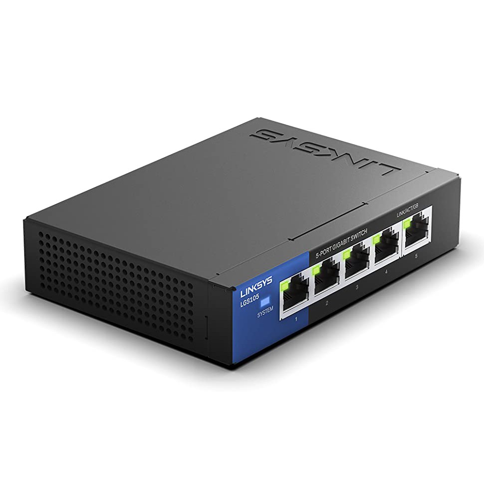 Linksys Switch 5 Port Gigabit -LGS105- Hàng Chính Hãng