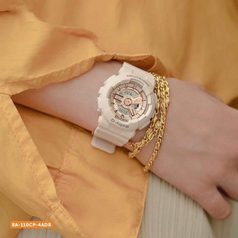 Đồng hồ nữ Casio BABY-G BA-110XCP-4A chống va đập, hàng chính hãng