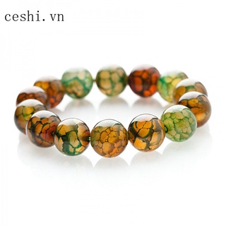 Variety of Specifications Peacock Dragon Agate Bracelet Fashion Gem Agate Bracelet Wholesale Agate Handmade