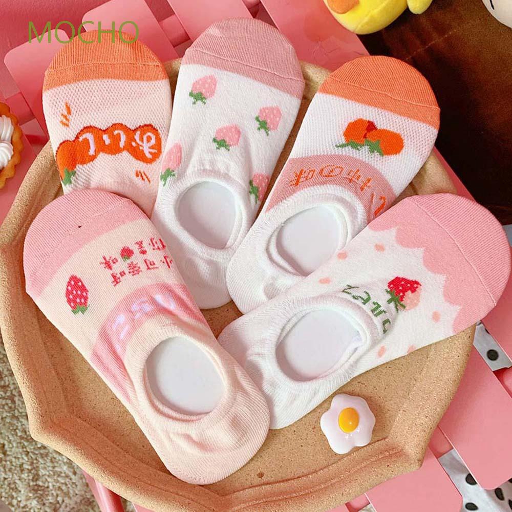 MOCHO Girls Women Fashion Fruit Cartoon Boat Socks | BigBuy360 - bigbuy360.vn