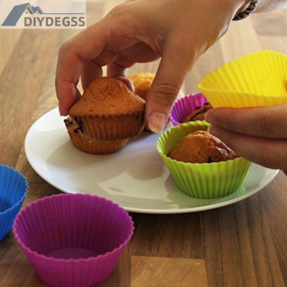 Khuôn Silicone Làm Bánh Cupcake / Muffin Diydegs2