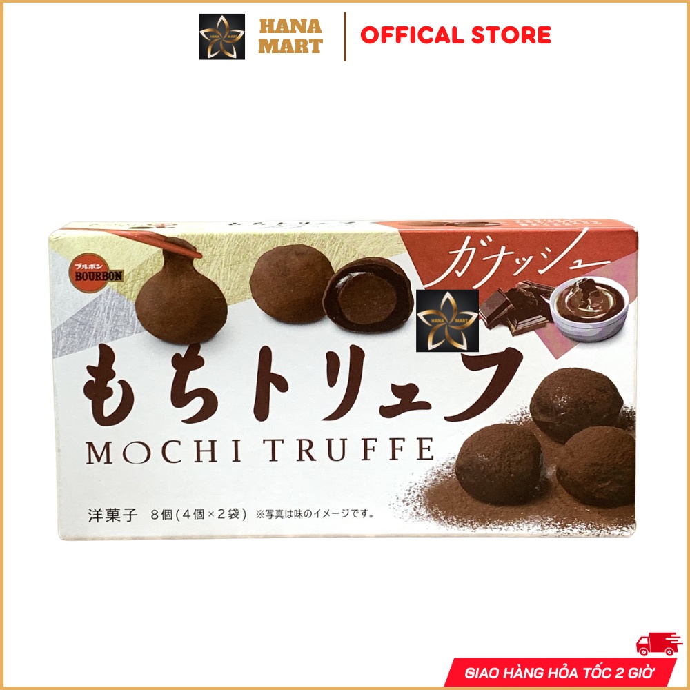 Bánh Mochi Bourbon vị Chocolate Truffe hộp 120g (Hộp)