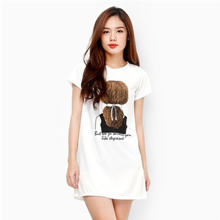 Đầm cô gái tóc xù