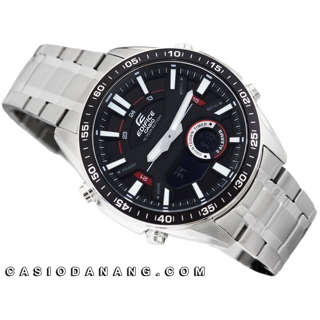 Đồng hồ nam dây kim loại Casio Edifice chính hãng Anh Khuê EFV-C100D-1AVDF