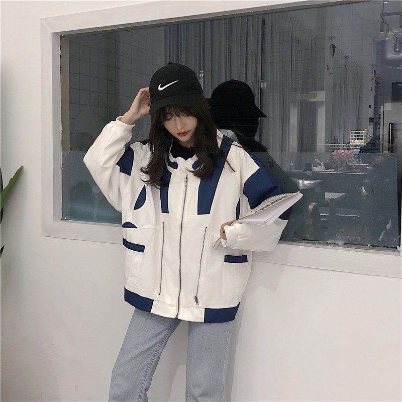 Áo khoác gió nữ chống nắng 2 lớp phong cách Ulzzang 💙 1 ĐỔI 1 💙 Áo khoác thiết kế chống nắng, màu sắc đa dạng, năng động