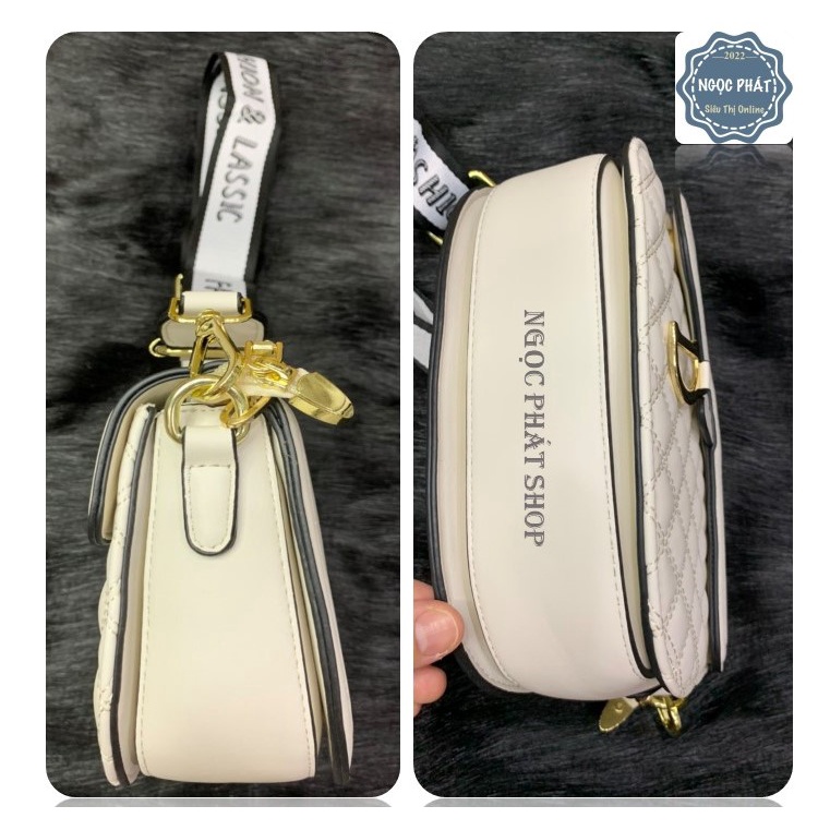 Túi Xách Nữ CHỮ D - Hàng Quảng Châu Cao Cấp- Đeo vai hoặc đeo chéo (5 ngăn)