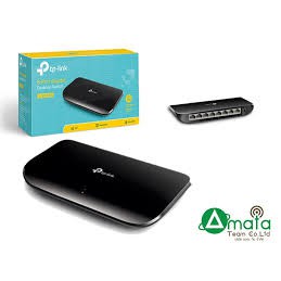 [Mã ELMS5 giảm 7% đơn 300K] Bộ chia mạng Switch TP-LINK TL-SG1008D 8 port - 1GB Chính hãng -BH 24 Tháng- Hãng Phân Phối