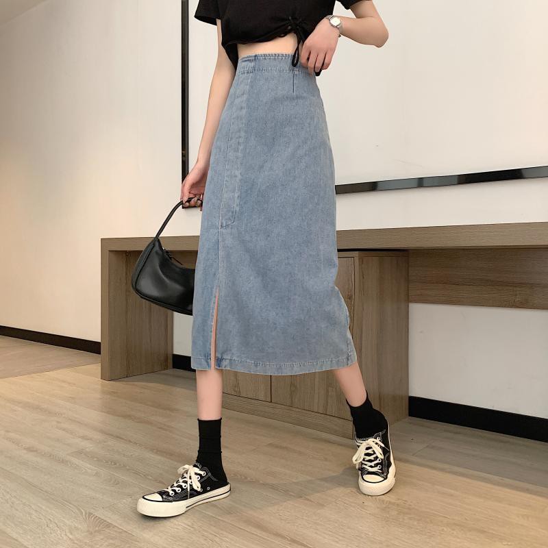 [Mã FADIRECT20 giảm 20K đơn 150K] [SẴN] Váy jean dài Ulzzang Quảng Châu VJD6 | BigBuy360 - bigbuy360.vn