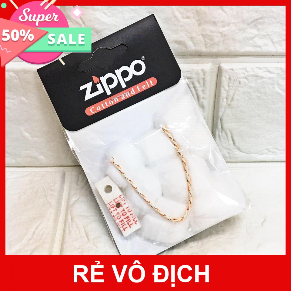 [Cực Rẻ] bông gòn thay cho zippo