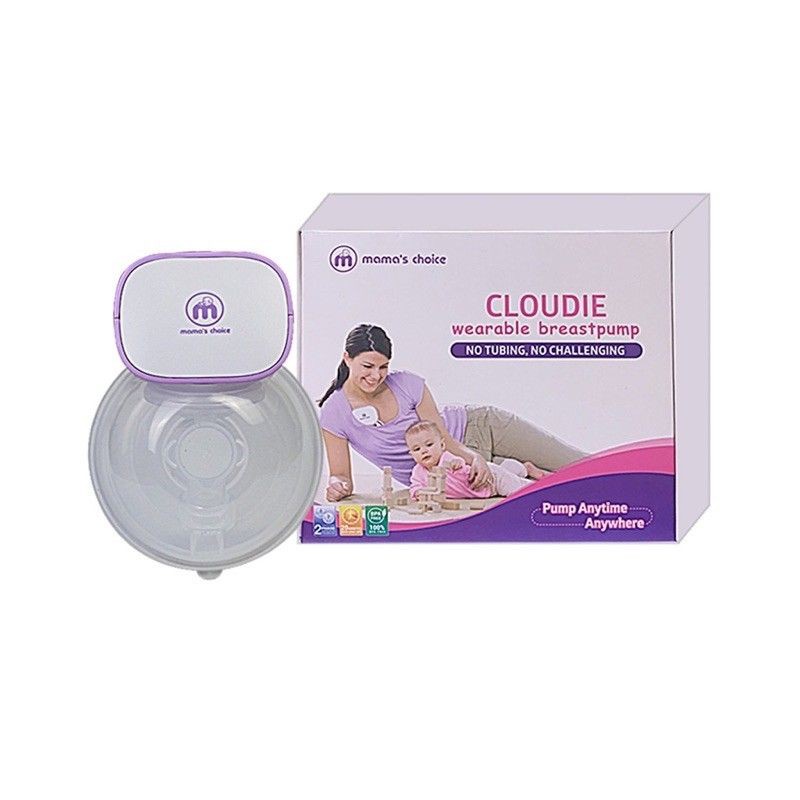 [Mã MKBC245 giảm 8% đơn 400K] [CHÍNH HÃNG] Máy hút sữa không dây rảnh tay Mama 's Choice Cloudie