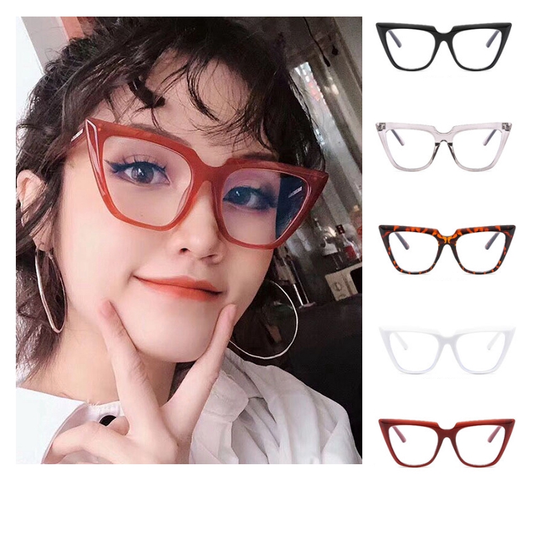 Kính Mát Gọng Mắt Mèo Chống Ánh Sáng Xanh Dành Cho Nam Và Nữ