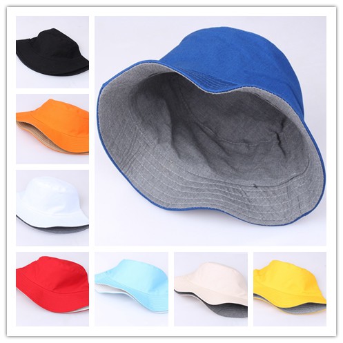 Mũ Bucket 100% Cotton Thời Trang Mùa Hè Dành Cho Người Lớn