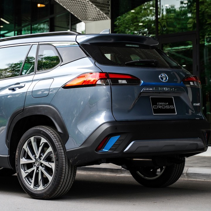 Ốp đèn gầm trước, gầm sau xe Toyota Corolla Cross 2020- 2021- Hàng đẹp