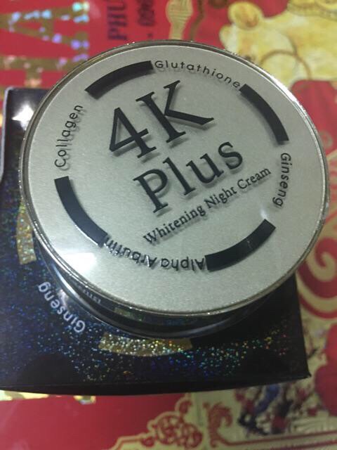 Kem Dưỡng Trắng Da Mặt Ban Đêm 4k Plus Whitening Night Cream ( cam kết chính hãng) | BigBuy360 - bigbuy360.vn