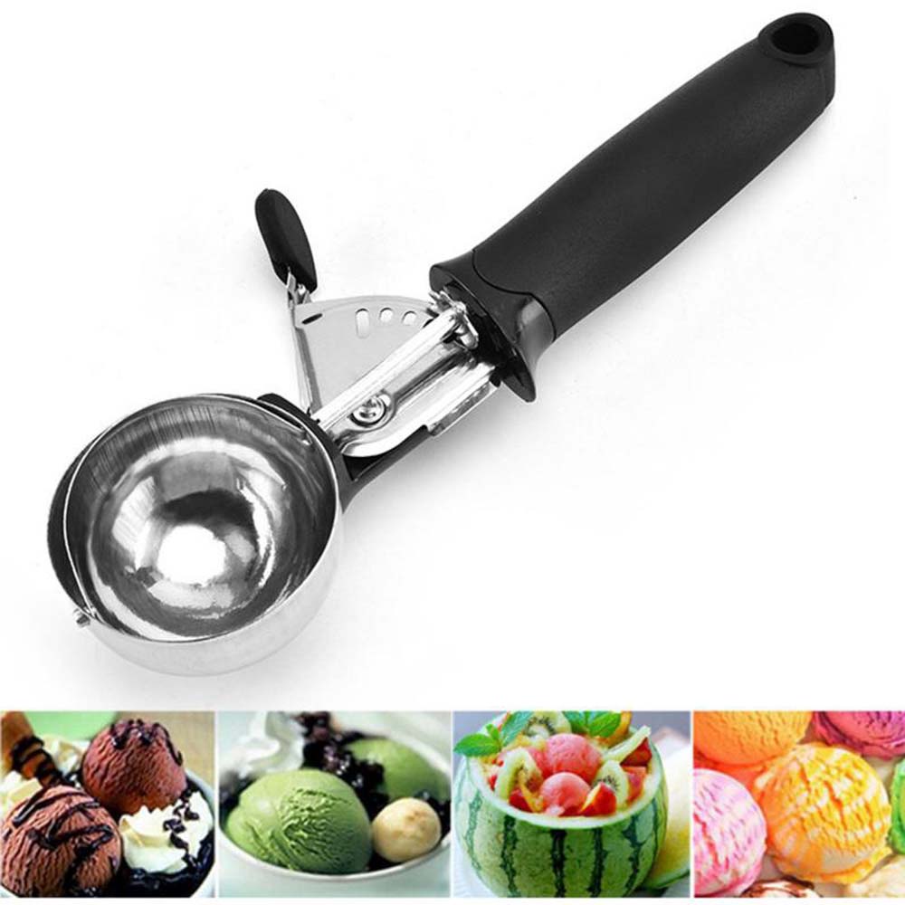 Muỗng tròn múc kem/trái cây/bánh quy/kem/trái cây nhiều màu sắc cho nhà bếp