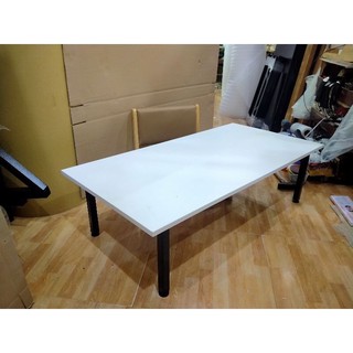 Bàn xếp vân gỗ 40*80*35 Chân sắt gấp