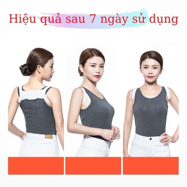 Đai Định Hình Lưng Chống Gù Freesize Cho Mọi Lứa Tuổi