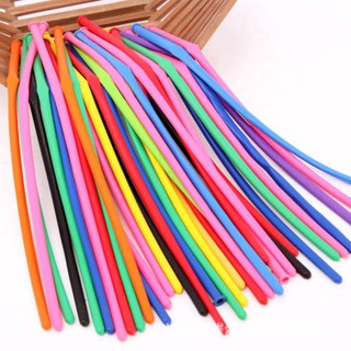 Bong Bóng Dài Tạo Hình 260 Màu (Hàng Thái Lan) - Bịch Nhiều Màu - Set Gồm 25/50/100 Quả
