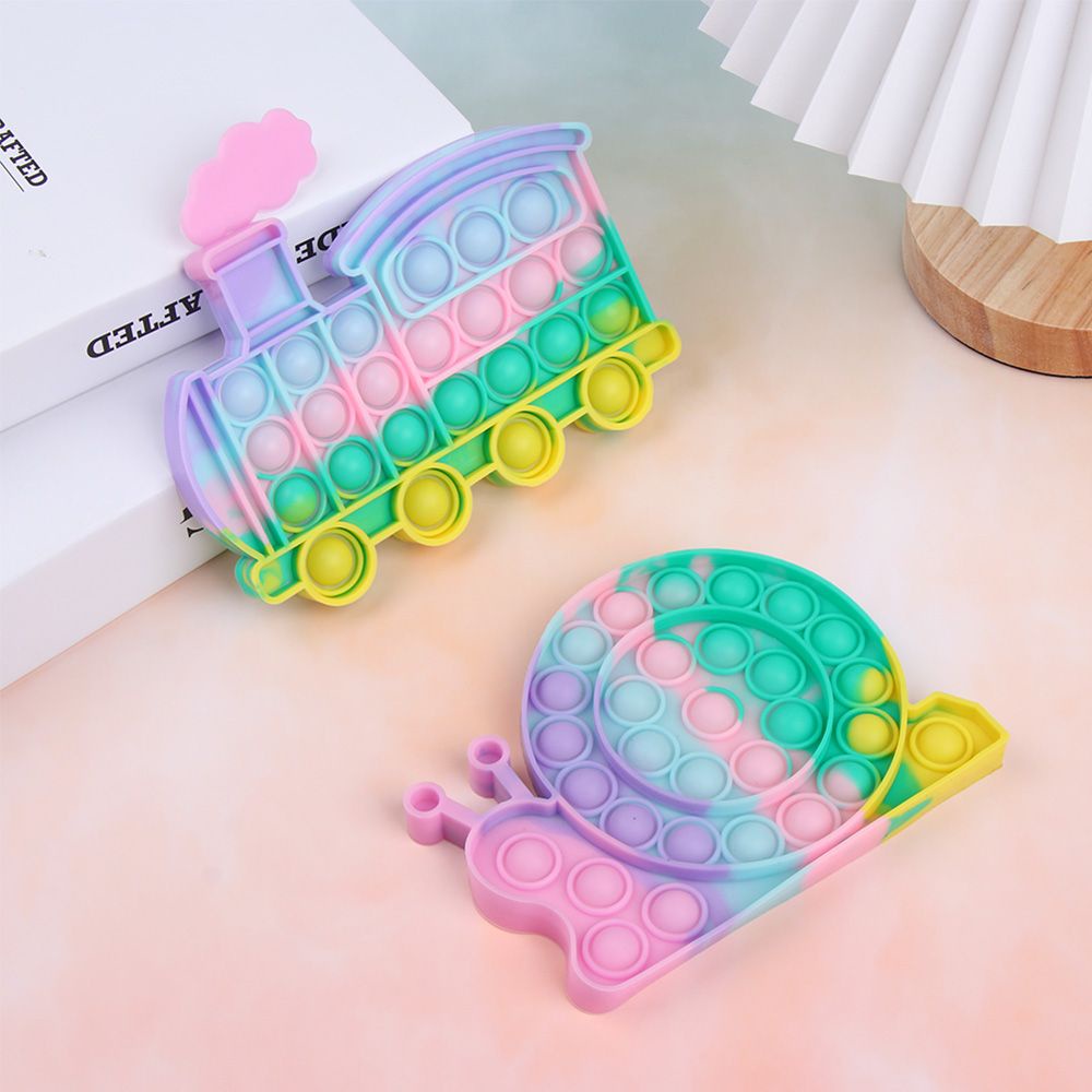Đồ chơi nút bong bóng giảm căng thẳng nhiều hình dáng dễ thương