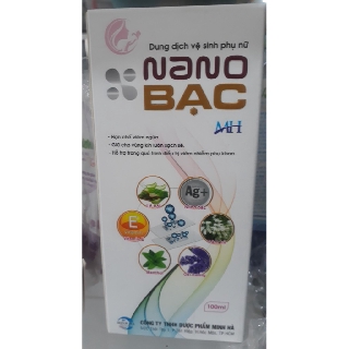 DUNG DỊCH VỆ SINH PHỤ NỮ - NANO BẠC MINH HÀ -