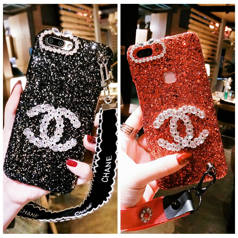 Ốp Điện Thoại Đính Kim Cương Giả Kèm Dây Đeo Cho iphone 15 14 13 12 11 pro max 7 8 6 6s plus x xs max xr 12