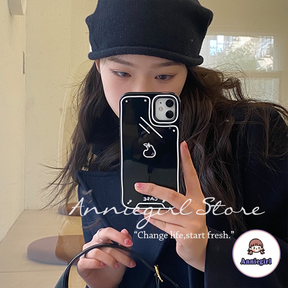 Ốp điện thoại TPU dẻo trong suốt họa tiết trái dứa đơn giản thích hợp cho IPHONE 11 7PLUS 8PLUS XR 13 12 PRO MAX