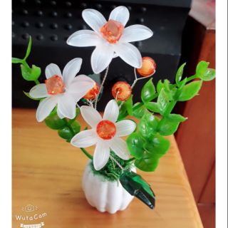 Hoa Pha Lê Mini ( giao ngẫu nhiên lh chọn màu)