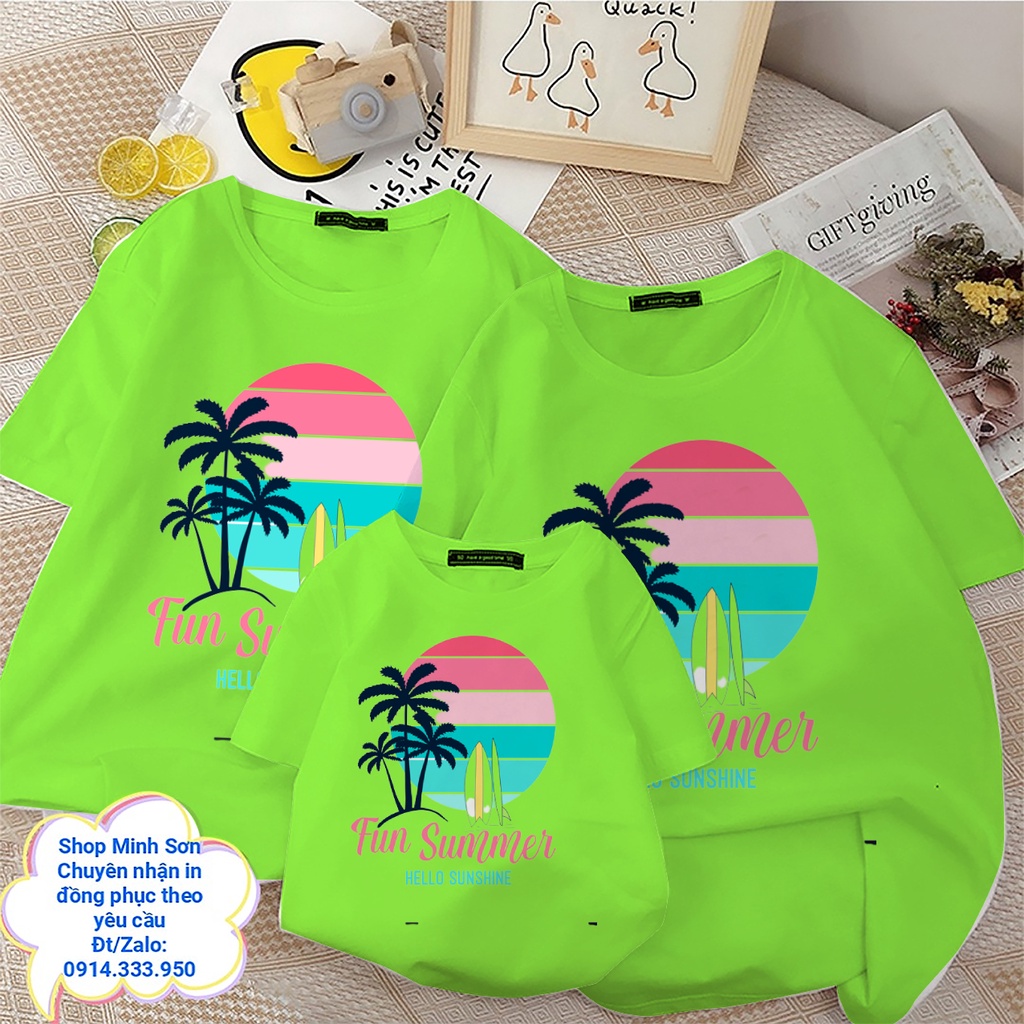 🎼🌻🎼 VIDEO ÁO GIA ĐÌNH SIÊU ĐẸP, ÁO ĐI BIỂN CHẤT COTTON LOẠI 1 ĐỦ MÀU ĐỦ SIZE