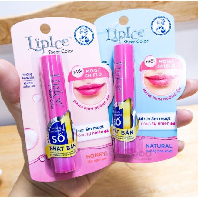 Son Dưỡng Môi Mềm Mại Tự Nhiên LipIce Sheer Color 2.4g