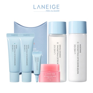 [HB Gift] Bộ Quà Tặng Dưỡng Ẩm Và Làm Sạch Dành Cho Da Dầu Và Da Hỗn Hợp Laneige Water Bank Blue HA Kit Oily