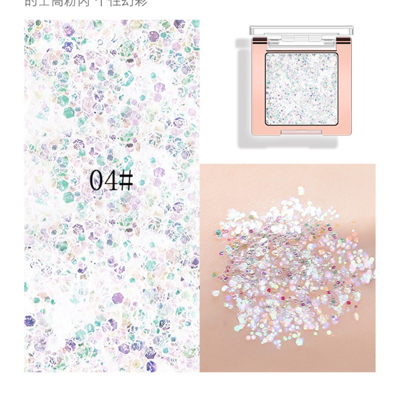 [Hàng mới về] Phấn mắt tông màu sáng lấp lánh cao trang điểm lâu trôi