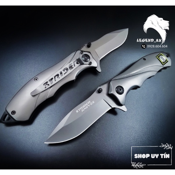 Dao Phượt Strider Knives 313, Dao Gấp Cao Cấp Đa Năng, Đi Rừng, Camping, Chiến Thuật [LEGEND_DP12]