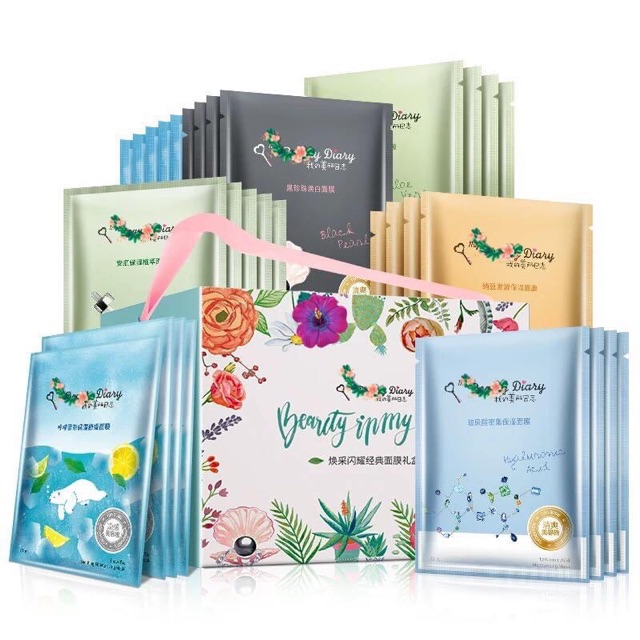 (CÓ SẴN) Mặt nạ Diary (bản Trung)