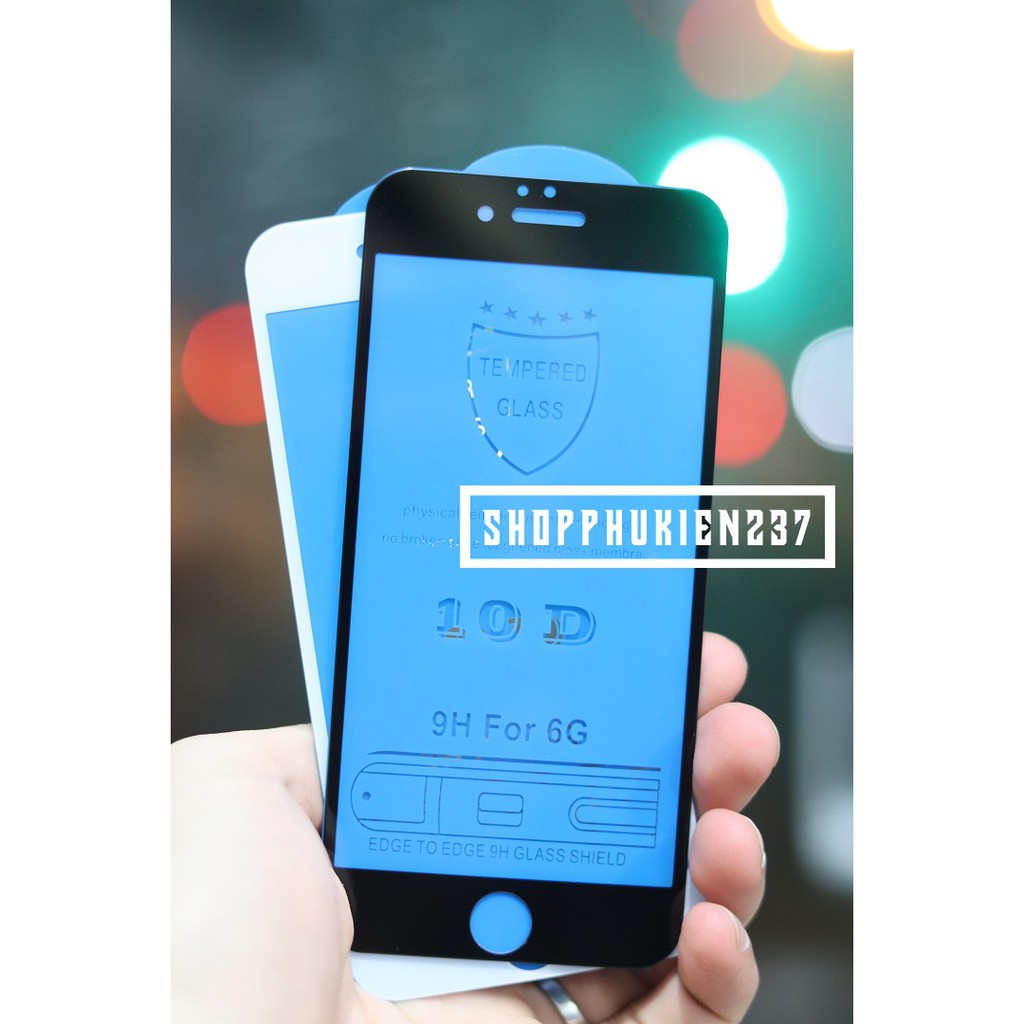 Kính Cường Lực Full Màn 9D Giá Rẻ Dành Cho Iphone 6 , 6s , 7 , 8 , 7 Plus , 8 Plus , Xr , Xs Max