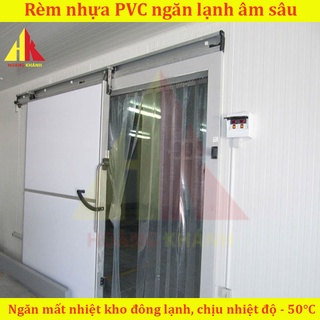 Màn nhựa PVC ngăn lạnh âm sâu Hoangkhanhproduct - Rèm ngăn lạnh kho đông - Rèm nhựa âm sâu ngăn kho đông lạnh