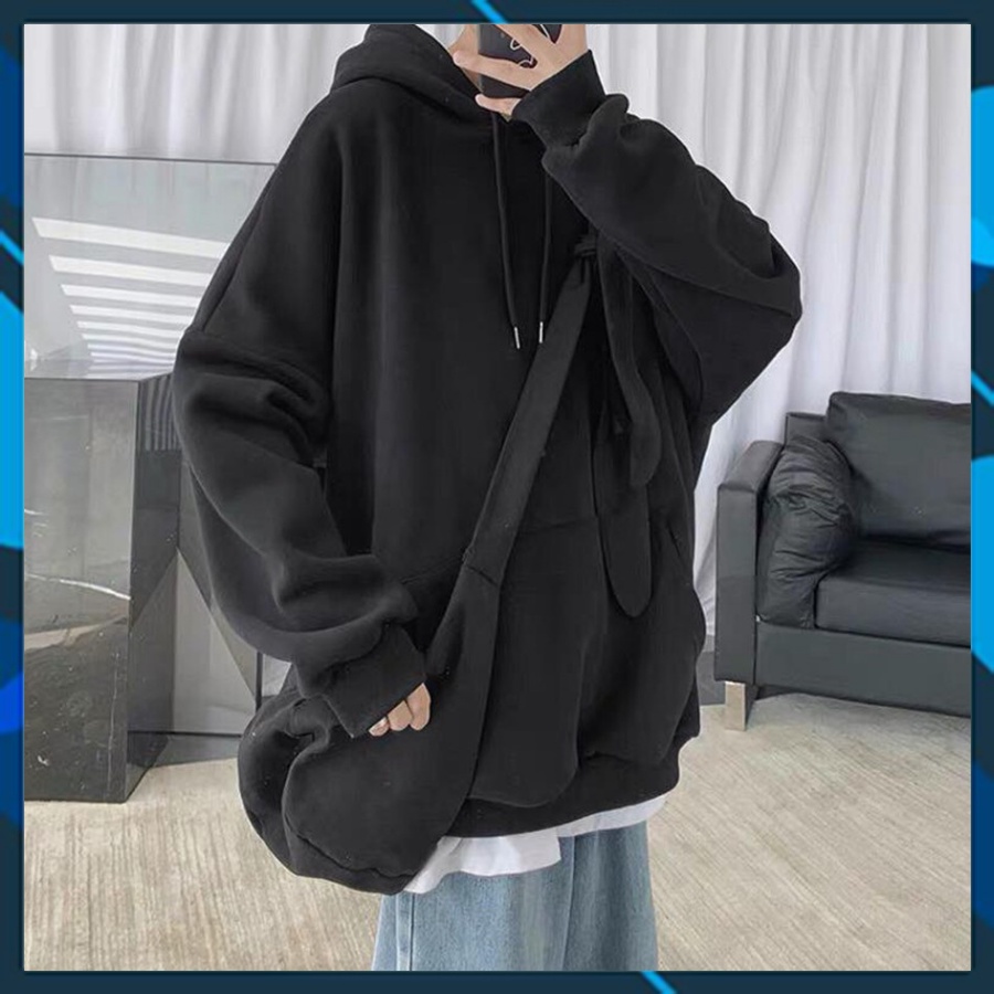 Áo Hoodie Nỉ Trơn Unisex Form Rộng Basic , Áo Khoác Nỉ Trơn Nam Nữ Đẹp NOMINA HD101 | BigBuy360 - bigbuy360.vn